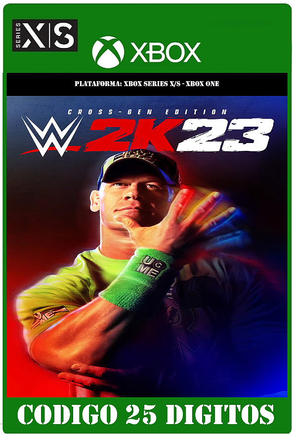 WWE 2K23 Cross-Gen Digital - Xbox One / Series X|S (Código 25 Dígitos) Mídia Digital