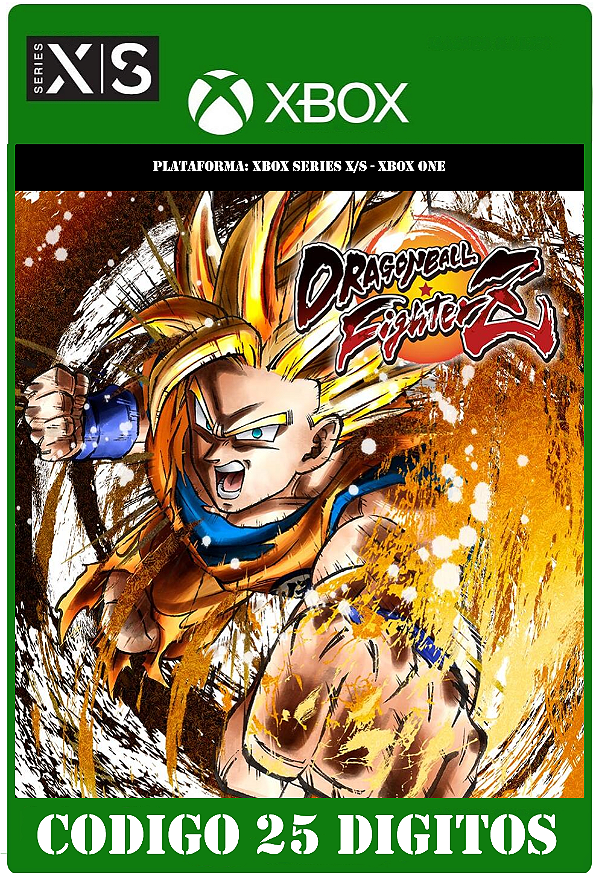 DRAGON BALL FIGHTERZ (Xbox One) (Código 25 Dígitos) Mídia Digital