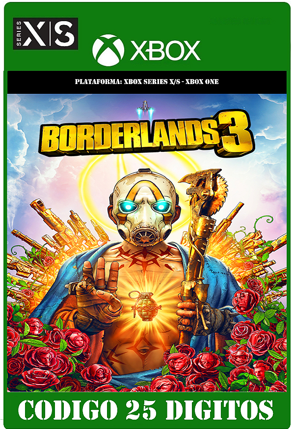 Borderlands 3 - Xbox One / Series X|S (Código 25 Dígitos) Mídia Digital