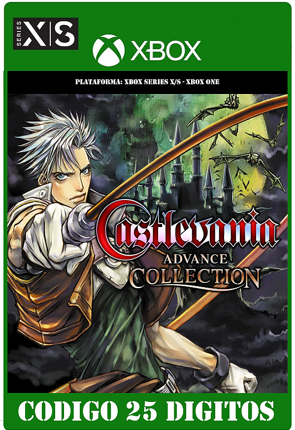 Castlevania Advance Collection - Xbox One / Series X|S (Código 25 Dígitos) Mídia Digital
