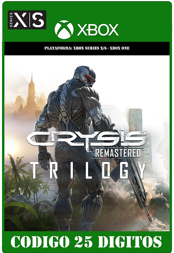 Crysis Remastered Trilogy - Xbox One / Series X|S (Código 25 Dígitos) Mídia Digital