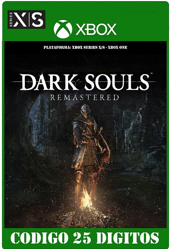 DARK SOULS: REMASTERED - Xbox One / Series X|S (Código 25 Dígitos) Mídia Digital