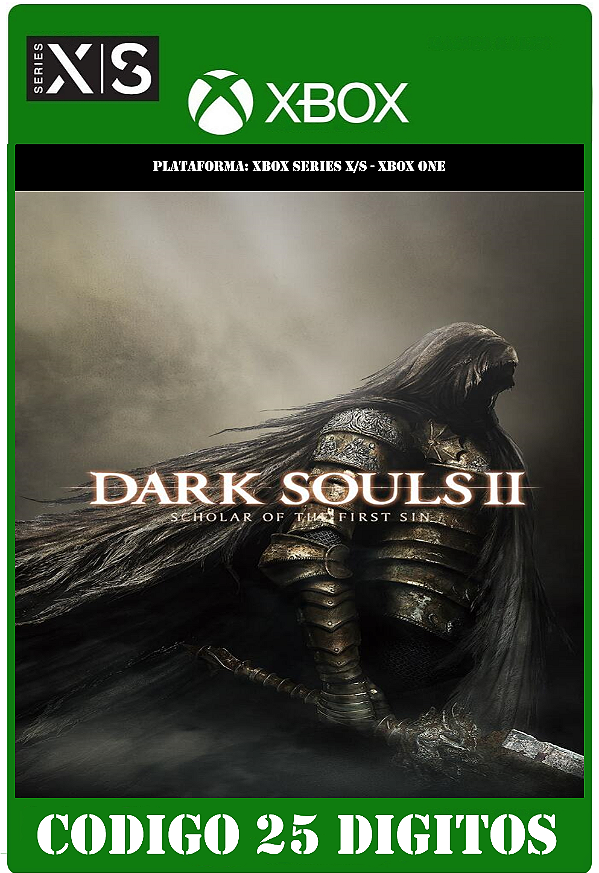 DARK SOULS II: Scholar of the First Sin - Xbox One / Series X|S (Código 25 Dígitos) Mídia Digital