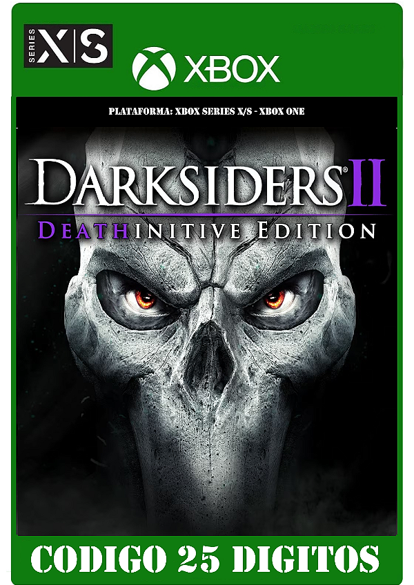 Darksiders II Deathinitive Edition - Xbox One / Series X|S (Código 25 Dígitos) Mídia Digital