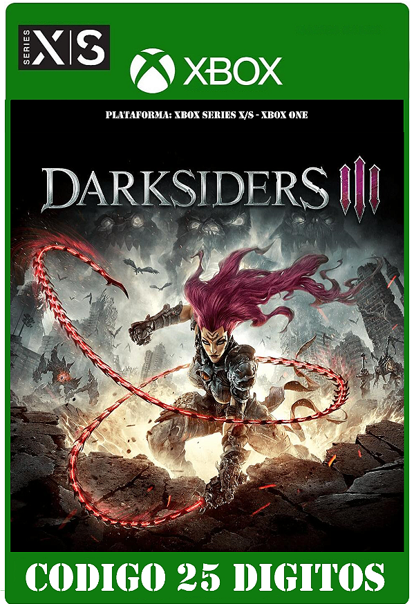 Darksiders III - Xbox One / Series X|S (Código 25 Dígitos) Mídia Digital