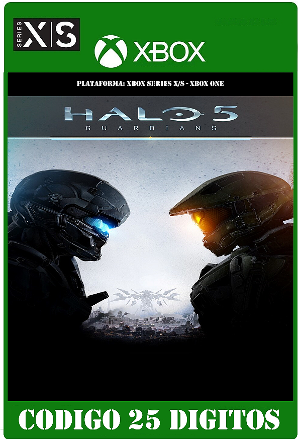 Halo 5: Guardians - Xbox One / Series X|S (Código 25 Dígitos) Mídia Digital