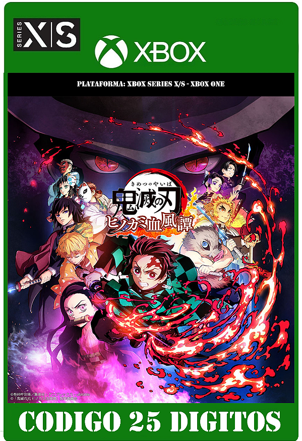 Demon Slayer -Kimetsu no Yaiba- The Hinokami Chronicles - Xbox One / Series X|S (Código 25 Dígitos) Mídia Digital