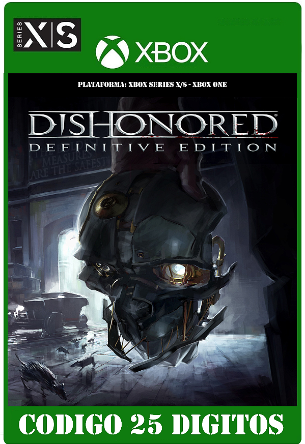Dishonored Definitive Edition - Xbox One / Series X|S (Código 25 Dígitos) Mídia Digital