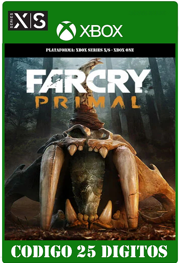 Far Cry Primal - Xbox One / Series X|S (Código 25 Dígitos) Mídia Digital