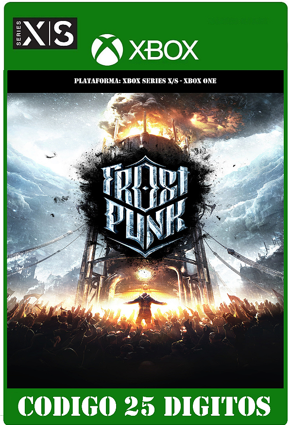 Frostpunk: Console Edition - Xbox One / Series X|S (Código 25 Dígitos) Mídia Digital