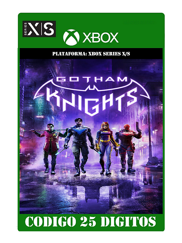 Gotham Knights - Xbox Series X|S (Código 25 Dígitos) Mídia Digital