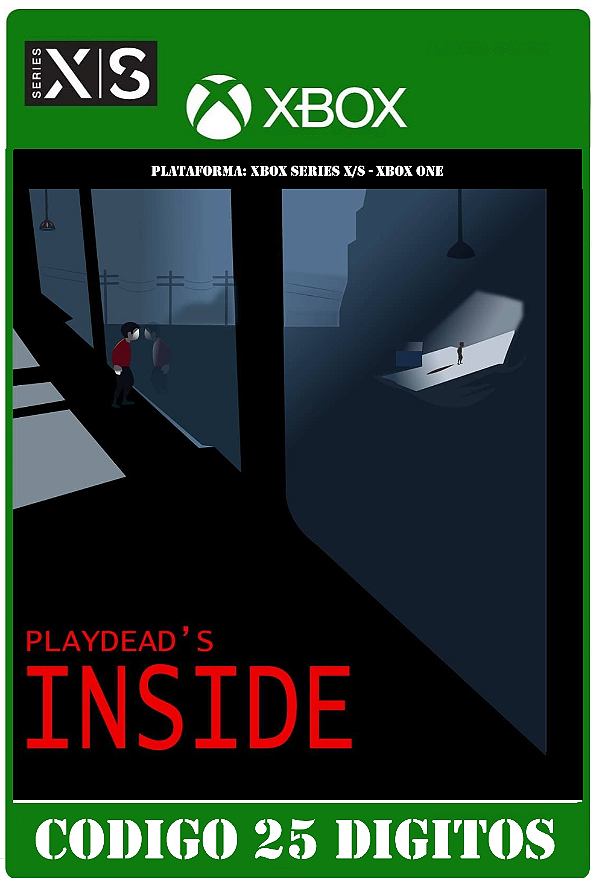 INSIDE - Xbox One / Series X|S (Código 25 Dígitos) Mídia Digital