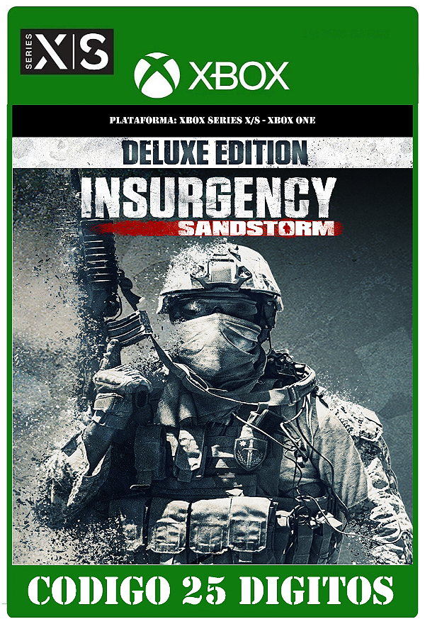 Insurgency: Sandstorm - Deluxe Edition - Xbox One / Series X|S (Código 25 Dígitos) Mídia Digital