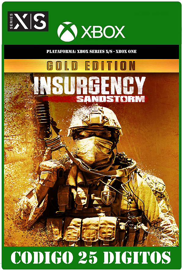 Insurgency: Sandstorm - Gold Edition - Xbox One / Series X|S (Código 25 Dígitos) Mídia Digital