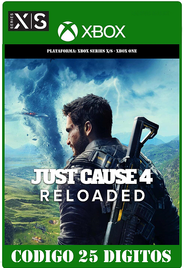 Just Cause 4 - Reloaded - Xbox One / Series X|S (Código 25 Dígitos) Mídia Digital