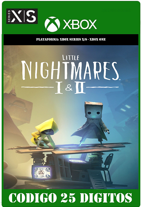 Pacote Little Nightmares I e II - Xbox One / Series X|S (Código 25 Dígitos) Mídia Digital
