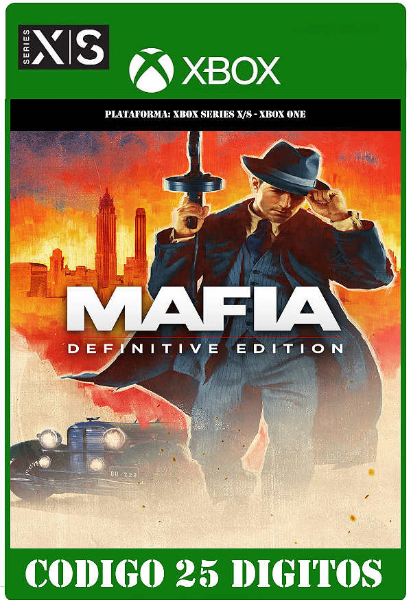 Mafia Definitive Edition - Xbox One / Series X|S (Código 25 Dígitos) Mídia Digital