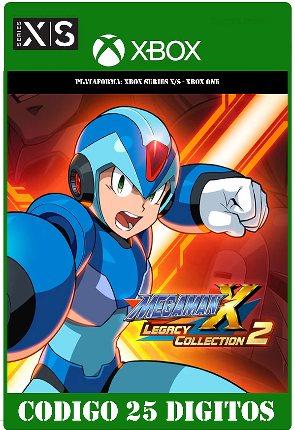 Mega Man Legacy Collection 2 - Xbox One / Series X|S (Código 25 Dígitos) Mídia Digital