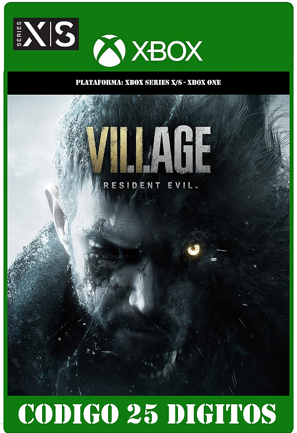 Resident Evil Village - Xbox One / Series X|S (Código 25 Dígitos) Mídia Digital