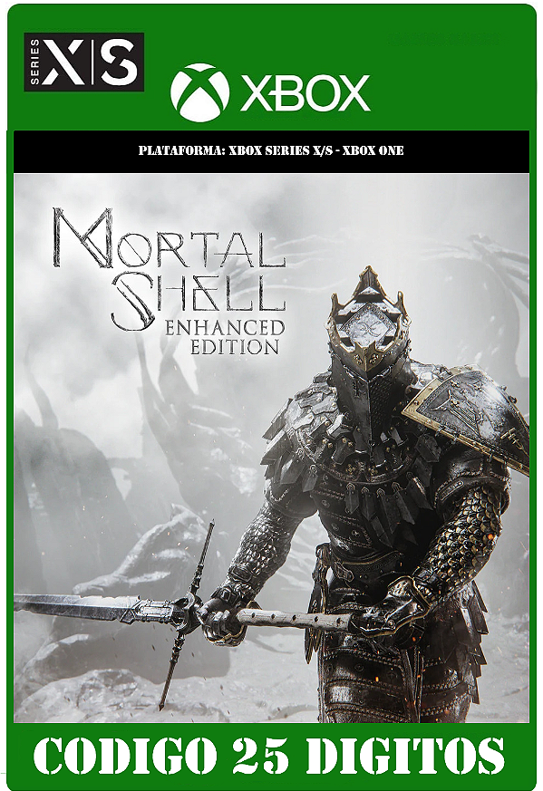 Mortal Shell: Enhanced Edition - Xbox One / Series X|S (Código 25 Dígitos) Mídia Digital