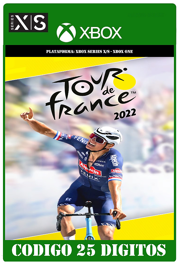 Tour de France 2022  - Xbox One / Series X|S (Código 25 Dígitos) Mídia Digital