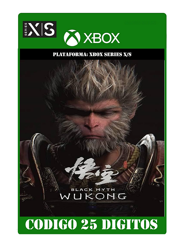 Black Myth: Wukong - Xbox Series X|S (Código 25 Dígitos) Mídia Digital