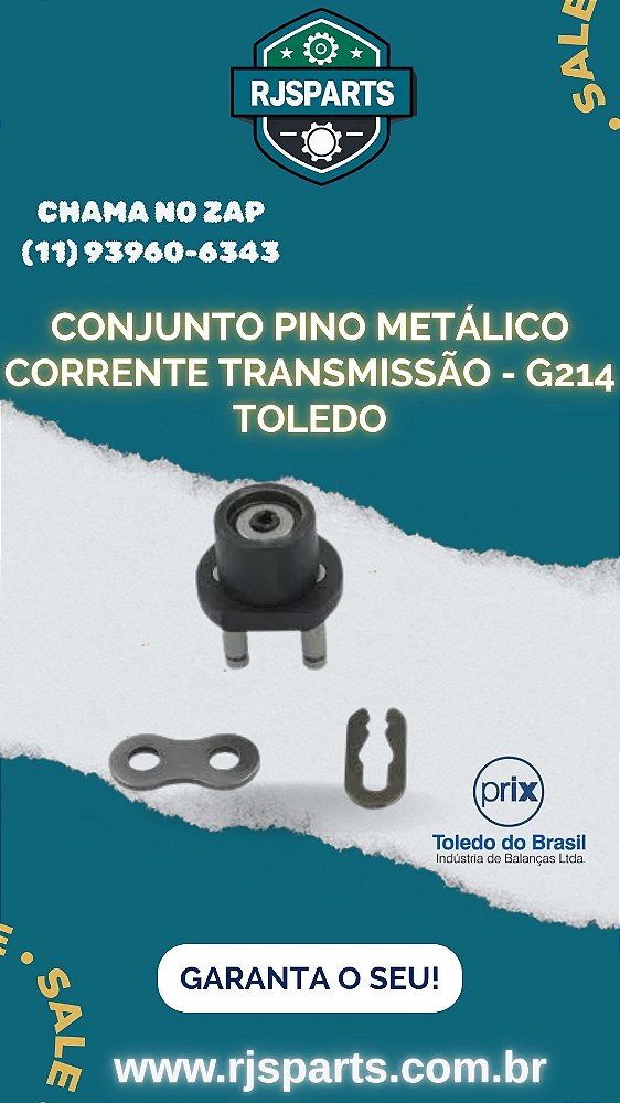 PINO DA CORRENTE FATIADOR TOLEDO