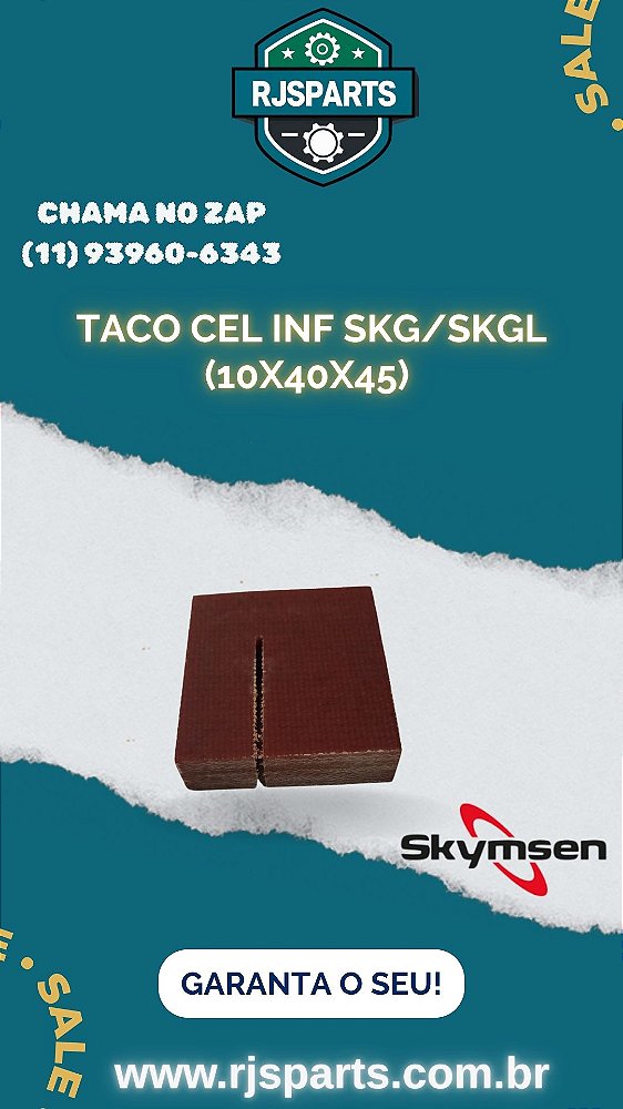 TACO DA MESA DA SERRA FITA SKG/SKLG MALASIA SKYMSEN (KIT COM 5 PEÇAS)