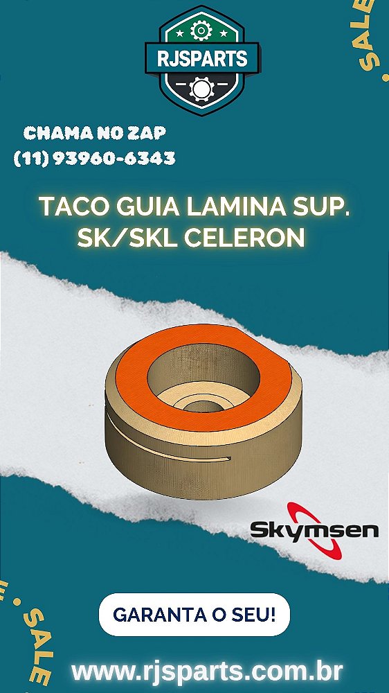 GUIA DA LAMINA DE CELERON SUPERIOR SK/SKL (123153) (KIT COM 5 PEÇAS)