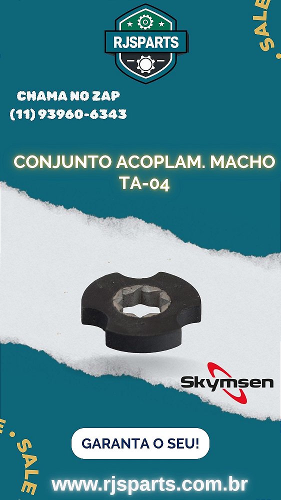 CONJUNTO ACOPLAMENTO MACHO