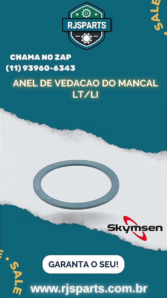 ANEL DE VEDACAO DO MANCAL LT/ LI/ LV