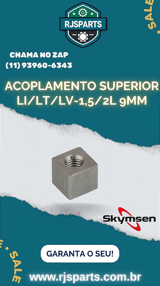 ACOPLAMENTO SUPERIOR LI/LT 9mm