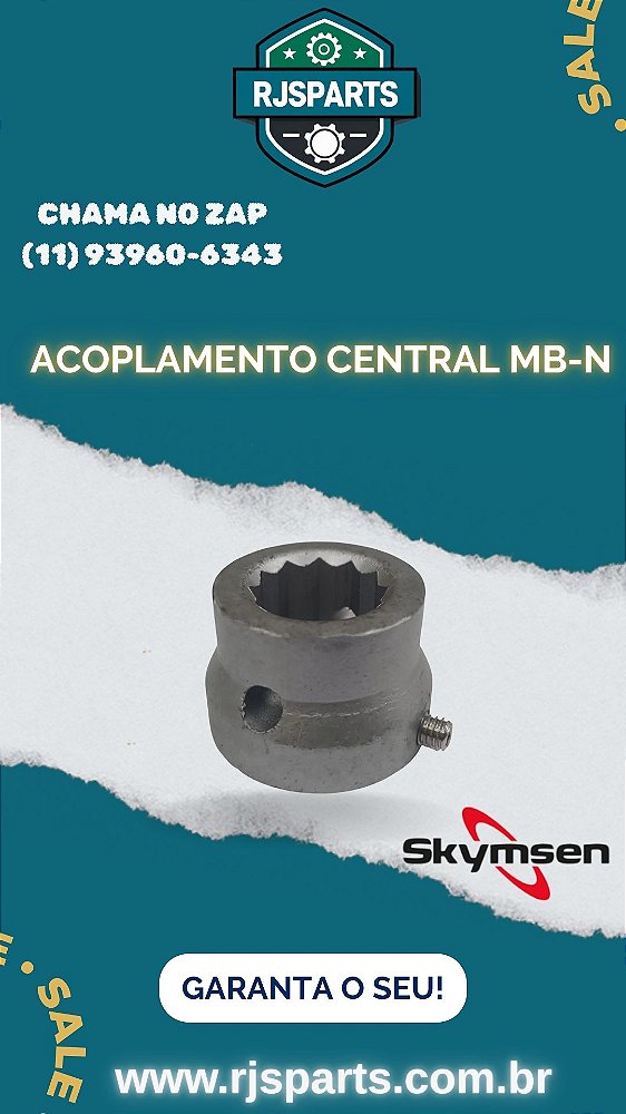 ACOPLAMENTO CENTRAL LS 03 A 10 LTS MB-N ORIGINAL SKYMSEN