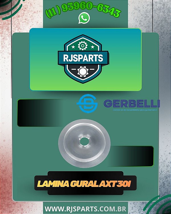 LAMINA CORTADOR/FATIADOR DE FRIOS GURAL GLP300/AXT30i