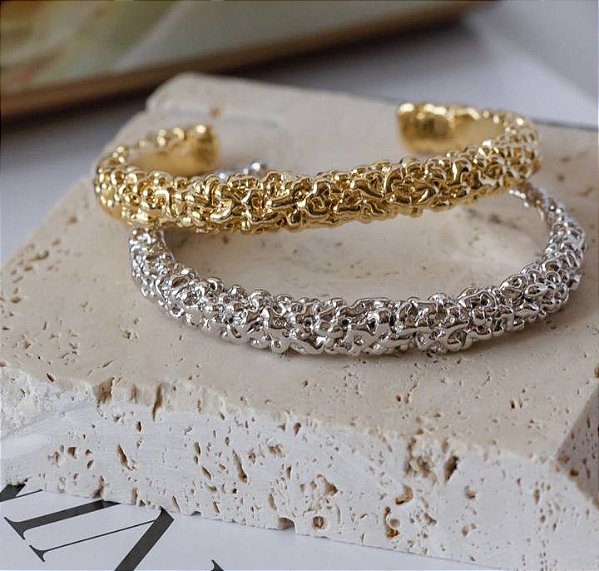 Bracelete Pipoca em Eletroformação