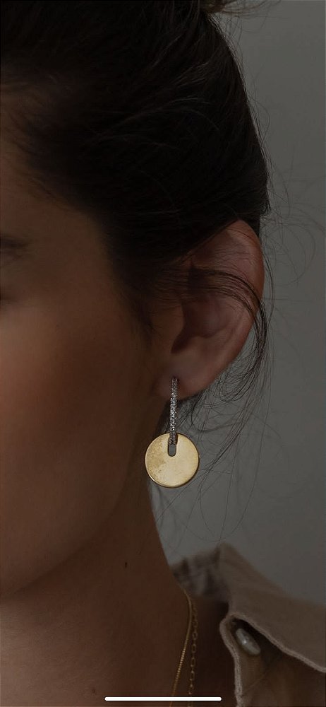 Brinco Argola Plaquet