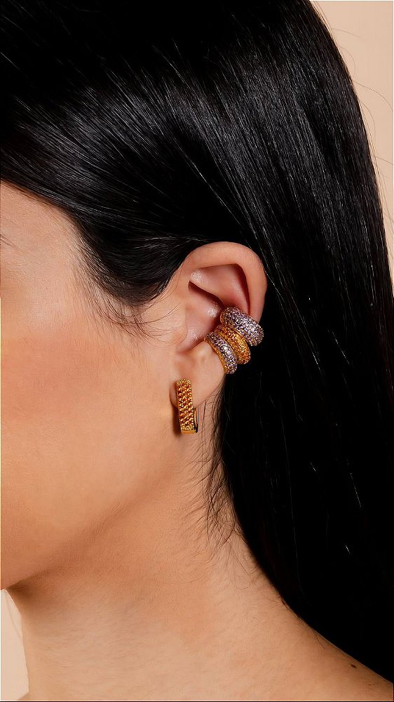 Piercing Fake Zircônia Colors Fino P