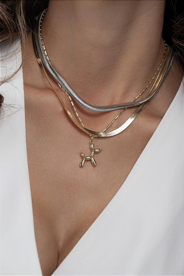 Colar Puffer Cachorro