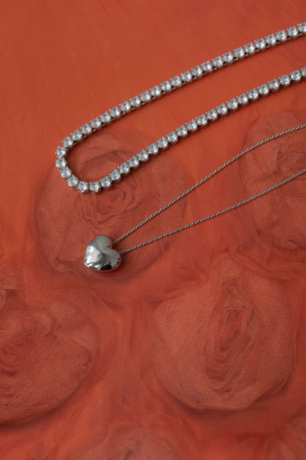 Colar Coração Bold P