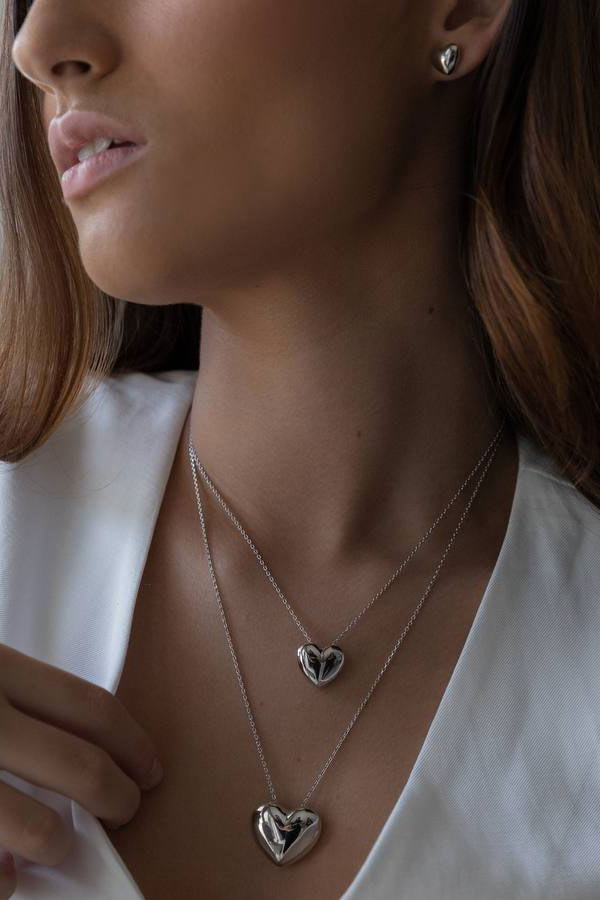 Colar Coração Bold M