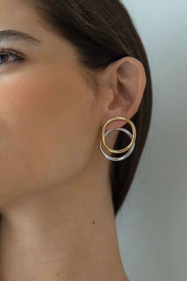 Brinco Argola Frontal 2 Banhos