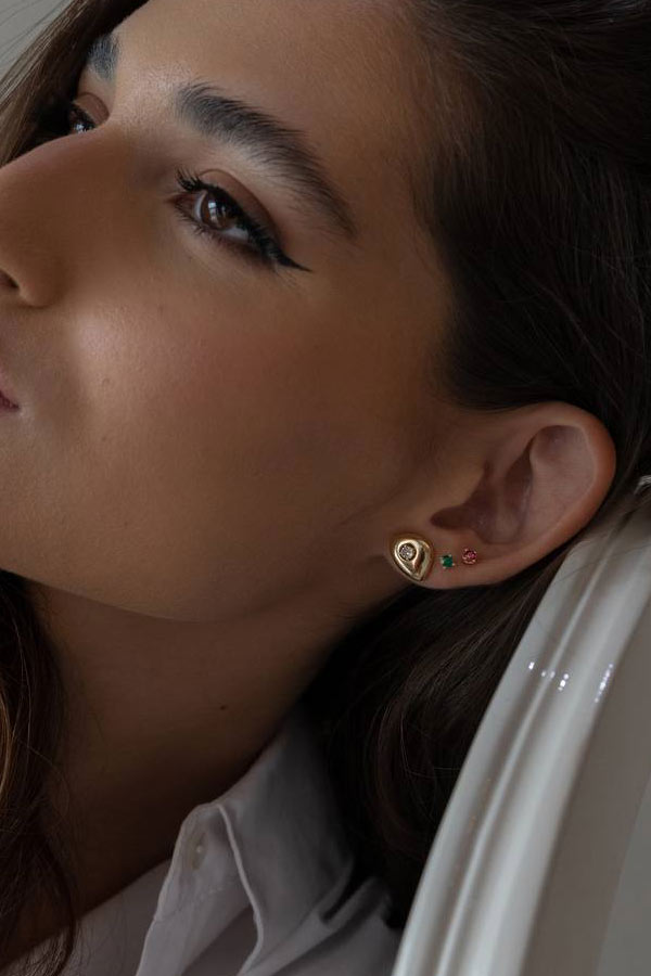 Brinco Ponto de Luz Colors Geométrico