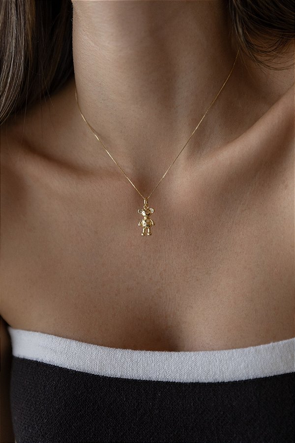 Colar Ursino Love Cravejado