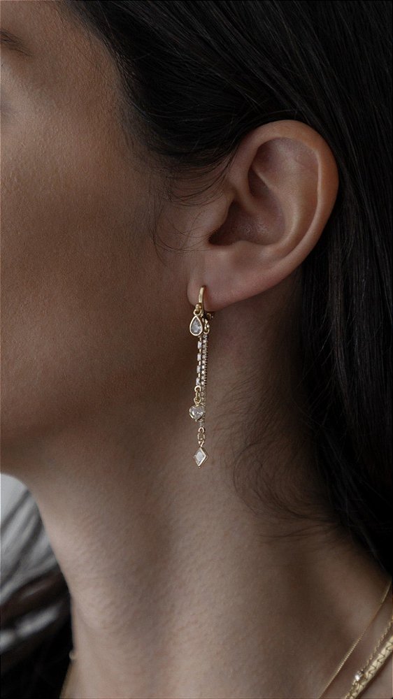 Brinco Correntes E Zircônias