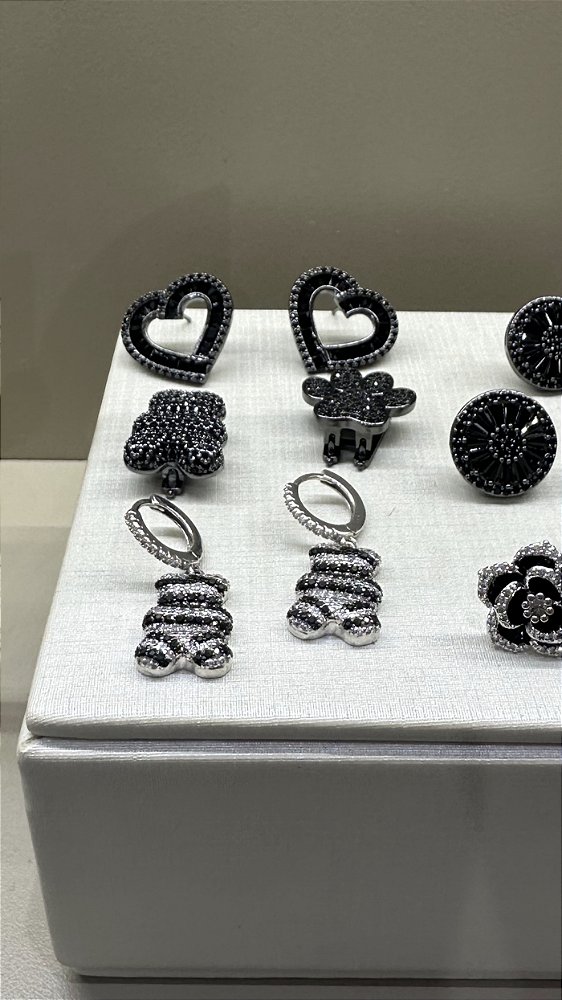 Brinco Ursinho Animal Print