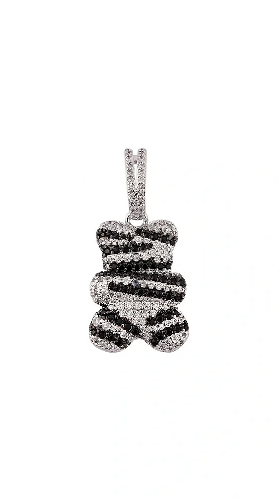 Pingente Ursinho Animal Print