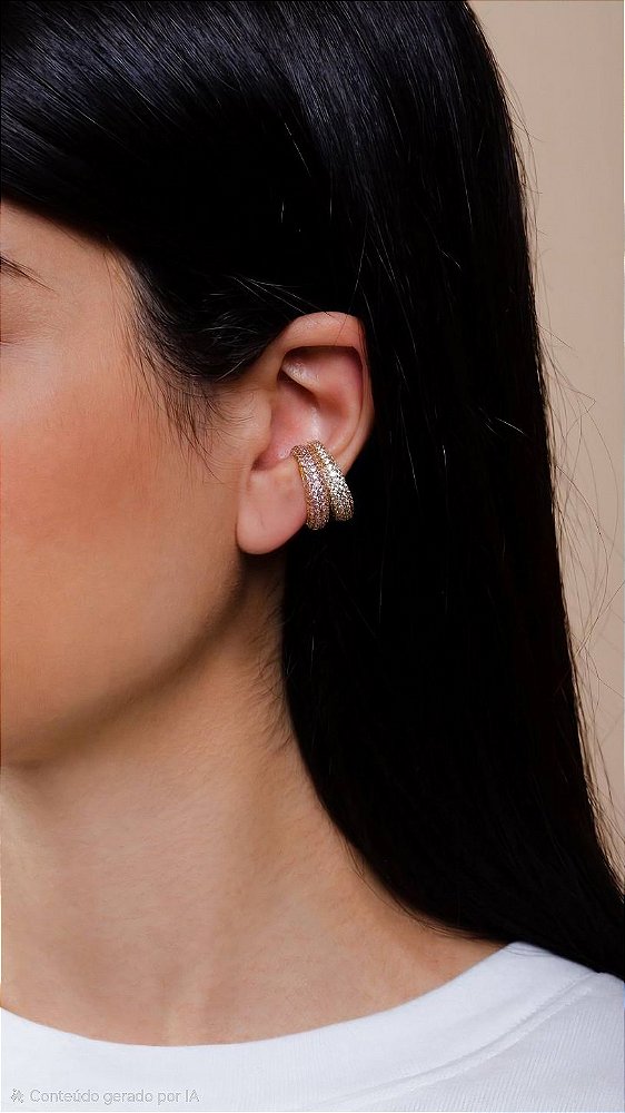 Piercing Fake Zircônia Colors Fino G