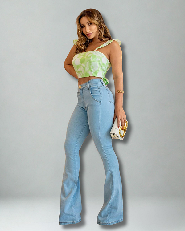Calça Jeans Flare - Alexa