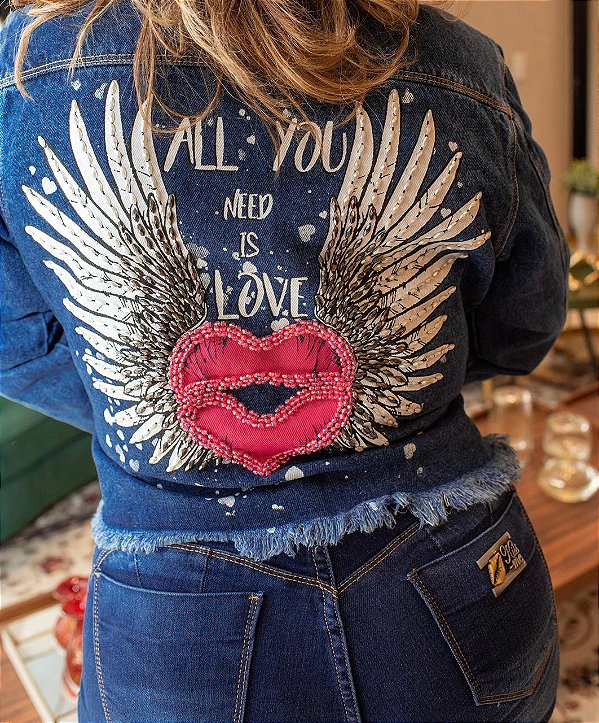 Jaqueta Jeans - Kiss