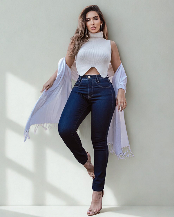 Calça Jeans Skinny - Ranny